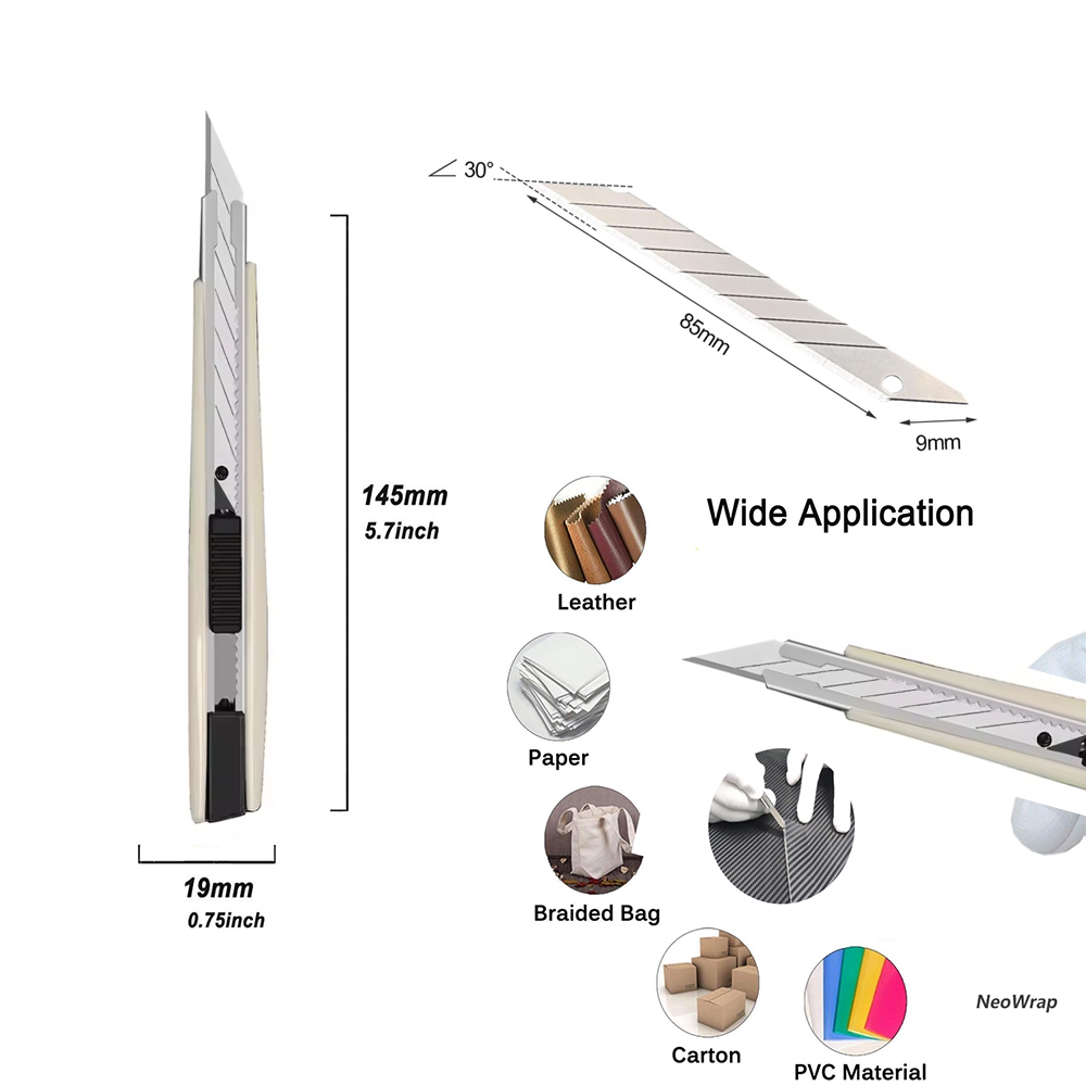 มีดคัตเตอร์แบบพับเก็บได้ขนาด 9 - Air Bubble Remover บทวิจารณ์และราคา
