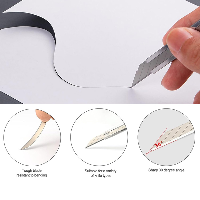 มีดคัตเตอร์แบบพับเก็บได้ขนาด 9 - Air Bubble Remover บทวิจารณ์และราคา