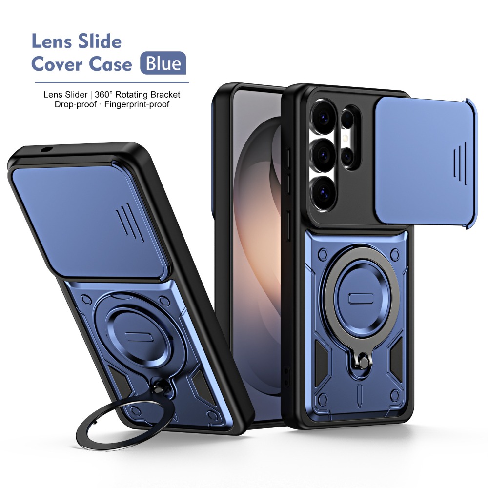360 ° เคสกันกระแทกพร้อมขาตั้งแ - Camera Lens Protector บทวิจารณ์และราคา